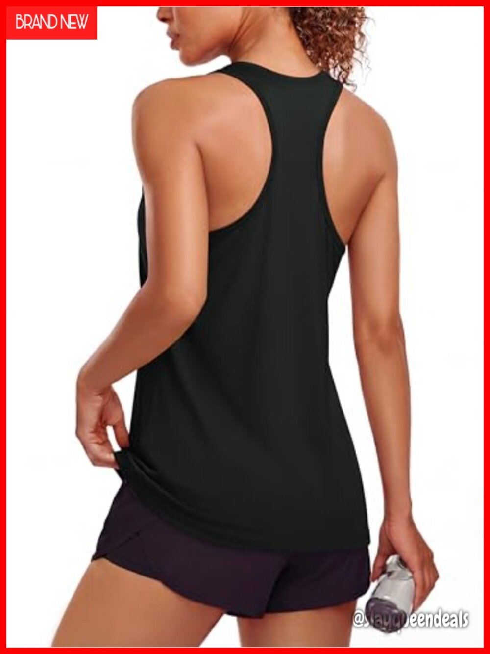 MAGCOMSEN Women's Racerback Tank Top Sleeveless Workout Yoga Running Gym